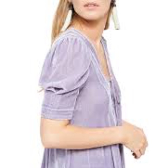Free People Adelle Velvet Tunic - Picture 4 of 10